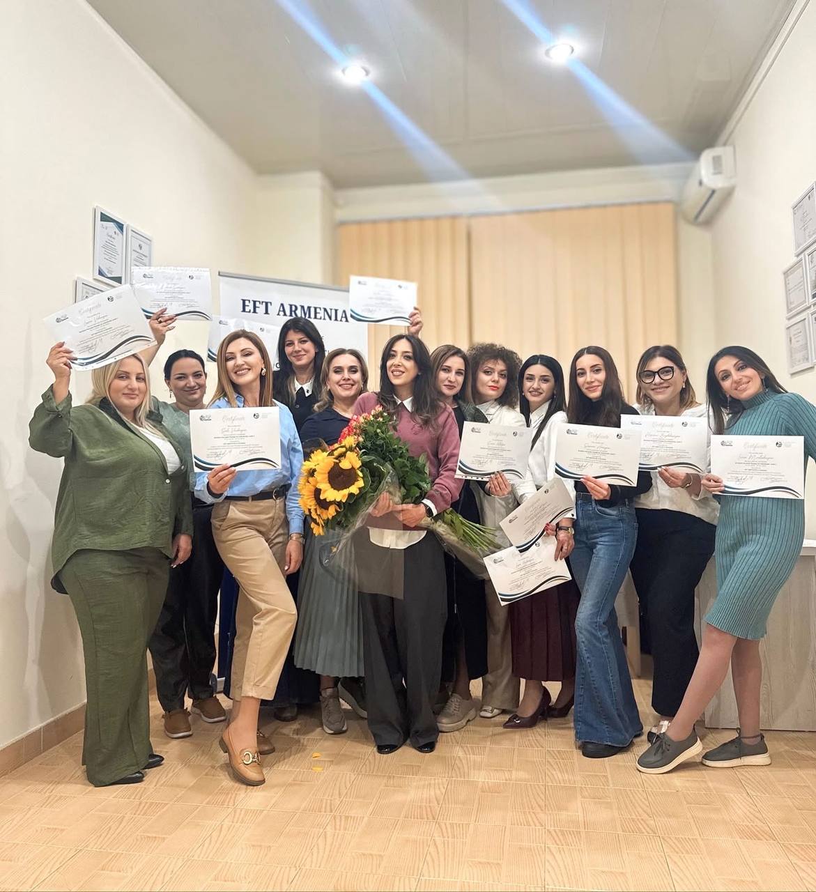 The First International EFT Level One Training in Armenia