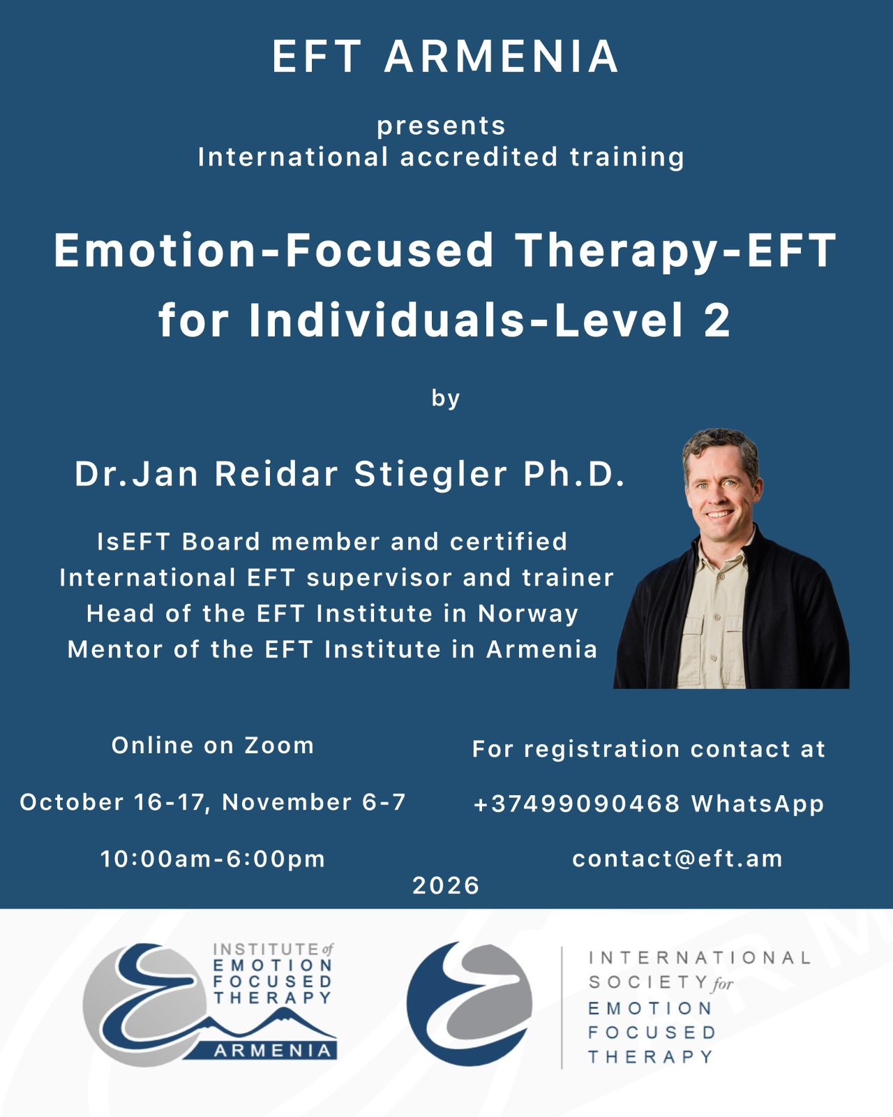 Emotion-Focused Therapy For Individuals – Level 2